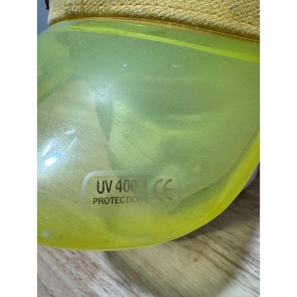 Vtg NOS Official Le Tour de France Adjustable Cycling Hat Cap Florescent Visor - Picture 4 of 17